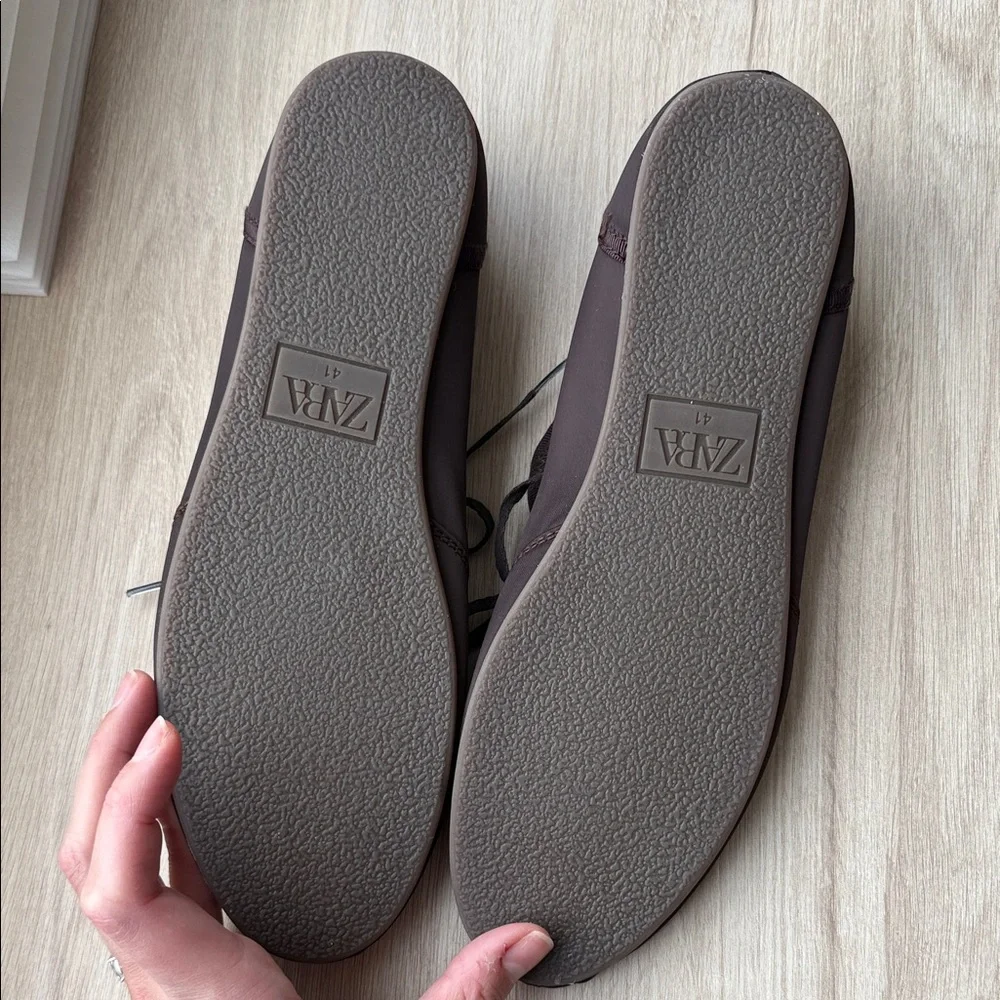 Sport Ballet Flats with Bow - Picture 3 of 3